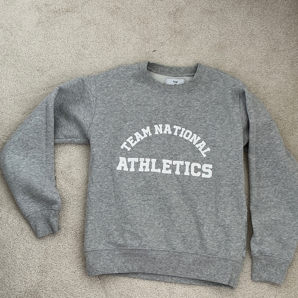 Aritzia TNA Gray Crewneck  Sweater